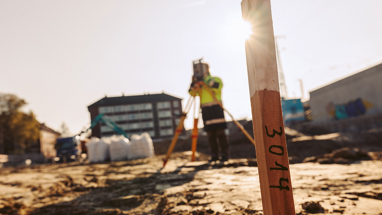 Homepage Fa. Vermessungsbüro Münsterland: Startbild