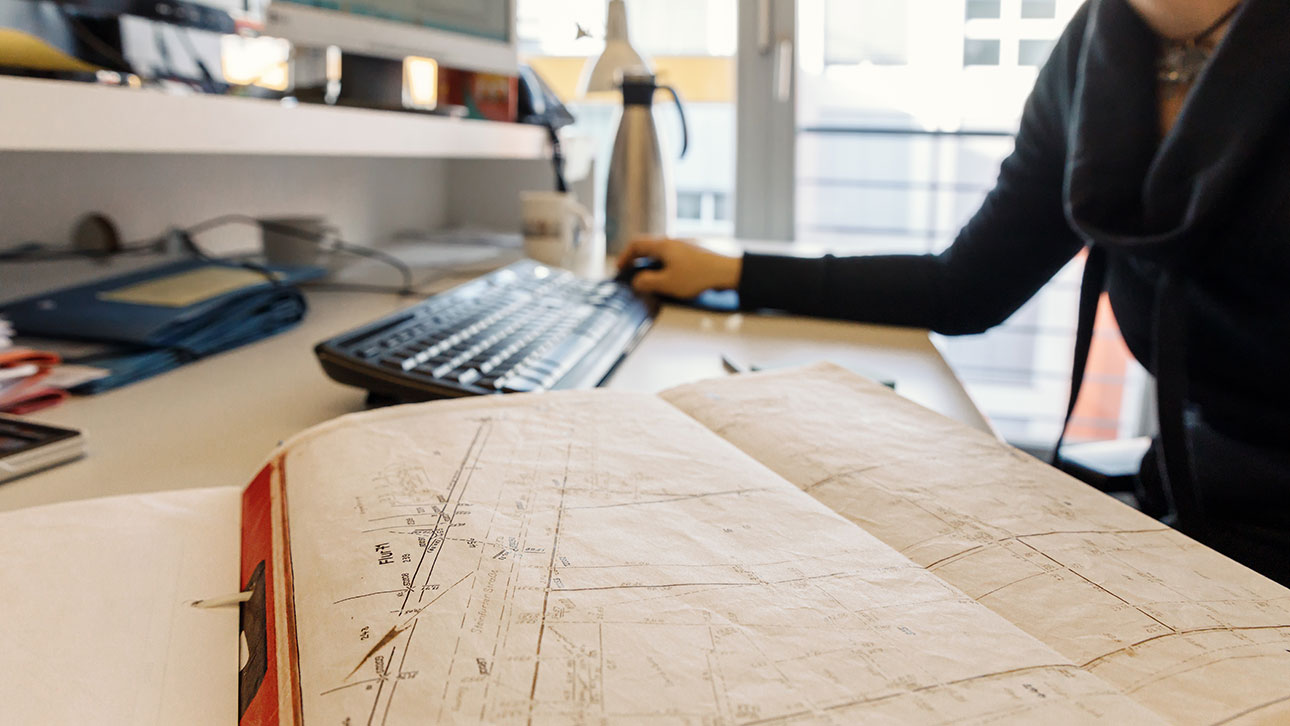 Homepage Fa. Vermessungsbüro Münsterland: Startbild